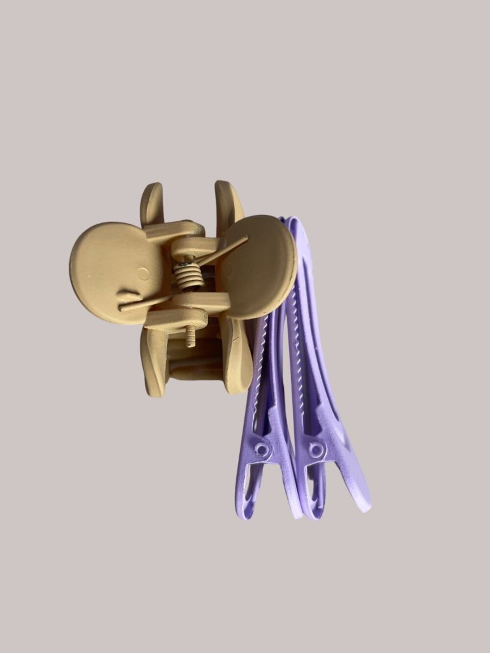 Heatless Hair Curler Bundle In Soft Lavendar Fabric - Picture 9 of 11